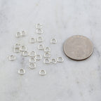 Sterling Silver 5mm 20 Gauge Open Jump Rings Charm Links Findings (25pc)
