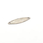 Sterling Silver Live Out Loud Long Oval Bar Inspirational Sayings