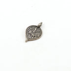 26mmx15mm Sterling Silver Durga Goddess Charm Hindu Hinduism Spiritual