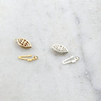 Sterling Silver or 14K Gold Filled Single Strand 6mm x 15mm Oval Filigree