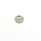 11mm Sterling Silver Heart Imprint Circle Medallion Coin Charm Mother