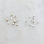 Sterling Silver or 14K Gold Filled Crimp Bead Tube 2mm x 2mm (10pc)