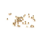 14K Gold Filled 2mm Smooth Seamless Round Spacer Beads (25pc)