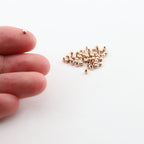 Rose Gold Filled 2mm Smooth Seamless Round Spacer Beads (25pc)