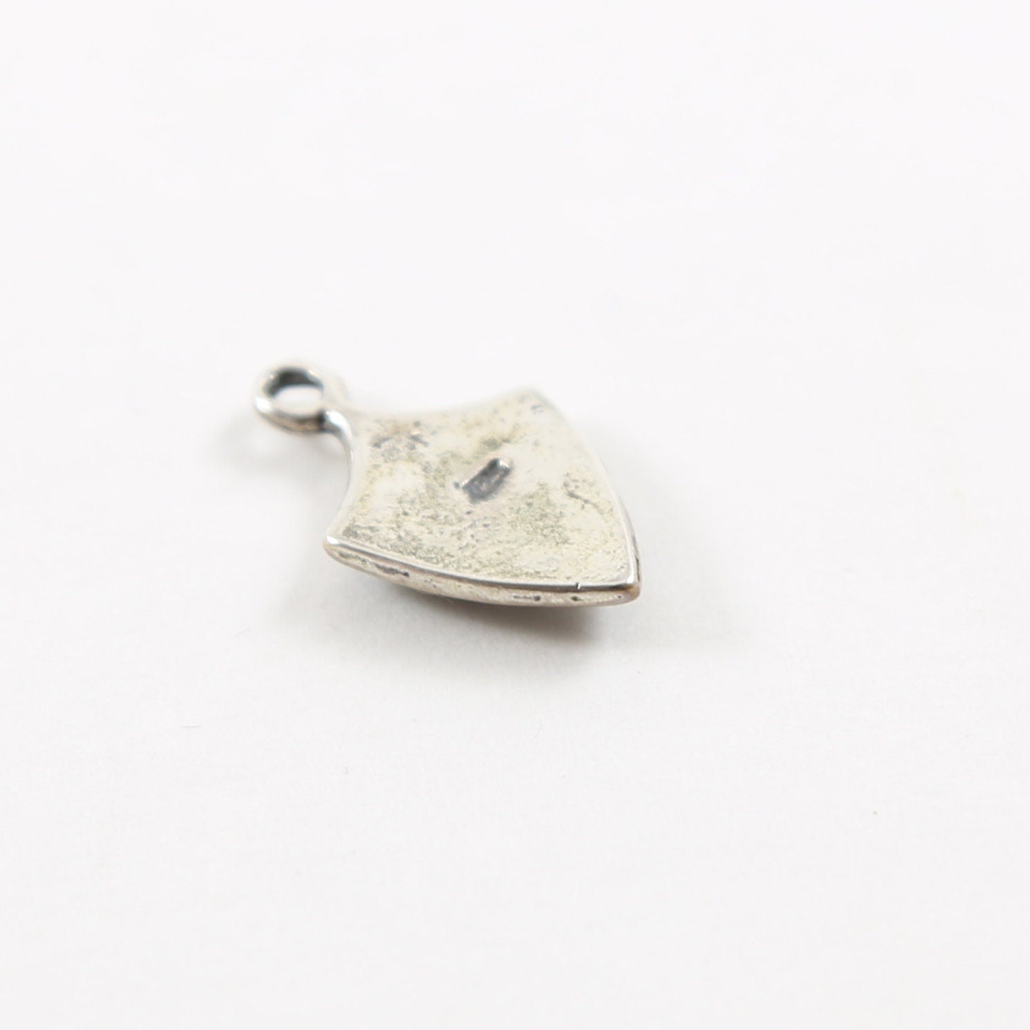Sterling Silver Fleur De Lis Armor Charm Pendant French Flower