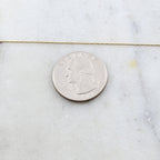 .75mm Brass Plated Thin Delicate Beading Chain in 7 – Sold by the Foot