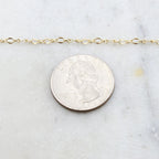 3.5mmx2mm Brass Ultra Dainty Figure 8 Chain in 8 Finishes – Sold by the Foot