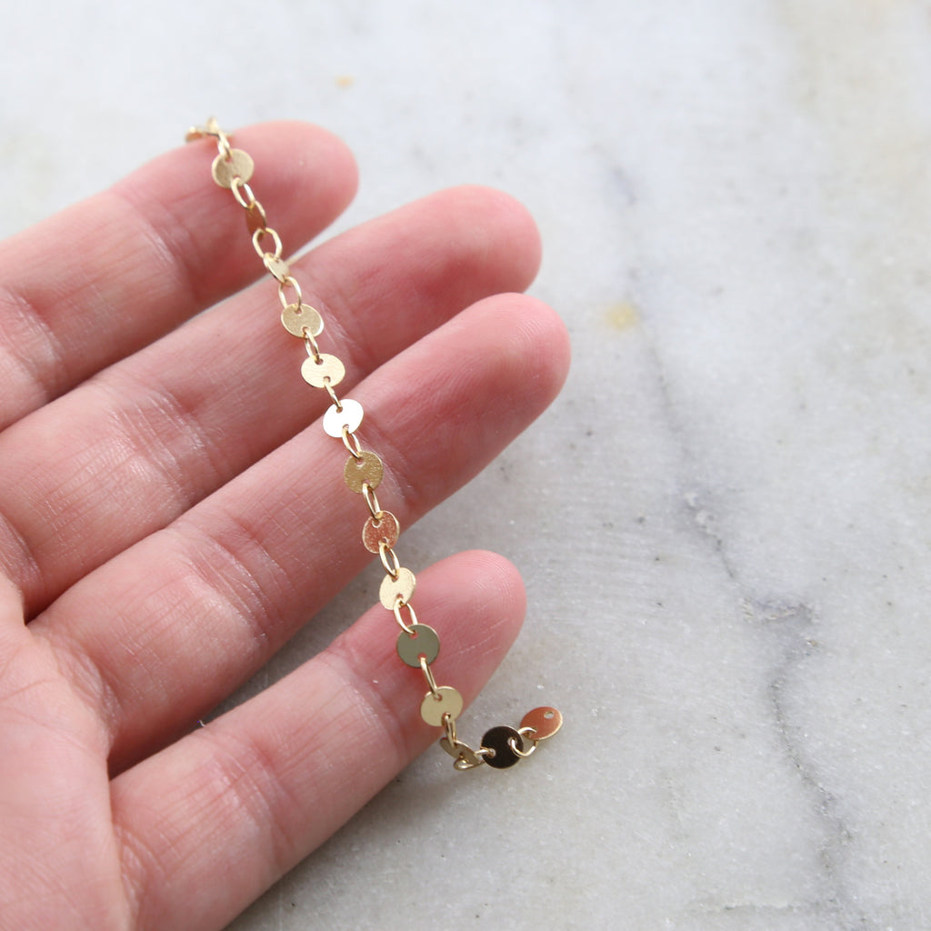 Gold Plated or Brass Silver Gold Rose Gold Matte 4mm Round – Sold by the Foot