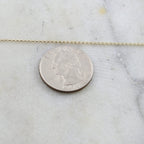 Brass Ultra Dainty Teeny Tiny Delicate Rolo Chain 7 – Sold by the Foot
