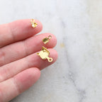 Base Metal Austrian Rhinestone Chain Closure Clasp End Chain (10pc)