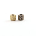 Sterling Silver or Vermeil Double Sided Artisan Organic Floral Vine Flower
