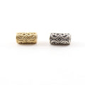Sterling Silver or Vermeil Large Vintage Style Scroll Bead or Large Hole