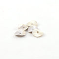 Sterling Silver 8mm Wavy Disc Rondelle Bead Potato Chip Spacer Beads (5pc)