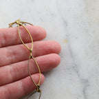28mmx9mm Brass Large Pointed Oval Chain in Antique Silver – Sold by the Foot
