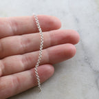Brass 2mm Small Delicate Rolo Chain 8 Finishes Chain – Sold by the Foot