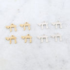 Sterling Silver or 14K Gold Filled Chai or Delicate Lightweight Dainty (4pc)