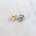 Sterling Silver or Vermeil Fleur De Lis Spacer Bead Fancy Accent Charm