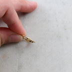 17mmx10mm Sterling Silver or 14K Gold Filled Small Fleur De Lis (2pc)