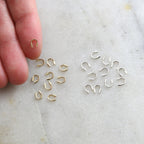 Sterling Silver or 14K Gold Filled Medium Wire Guardian 4mmx4mm (10pc)