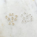 Sterling Silver or 14K Gold Filled Medium Wire Guardian 4mmx4mm (10pc)
