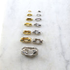 Base Metal Silver or Gold Ball Chain Closure Clasp Chain Findings (10pc)