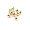 14K Gold Filled 6mm Smooth Seamless Round Spacer Beads (10pc)