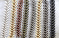 12mmx7mm Brass Plated Herringbone Chevron Choker Chain – Sold by the Foot