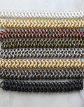 11mmx6.5mm Brass Plated Thick Sturdy Figure 8 Circle Chain – Sold by the Foot