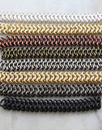 11mmx6.5mm Brass Plated Thick Sturdy Figure 8 Circle Chain – Sold by the Foot