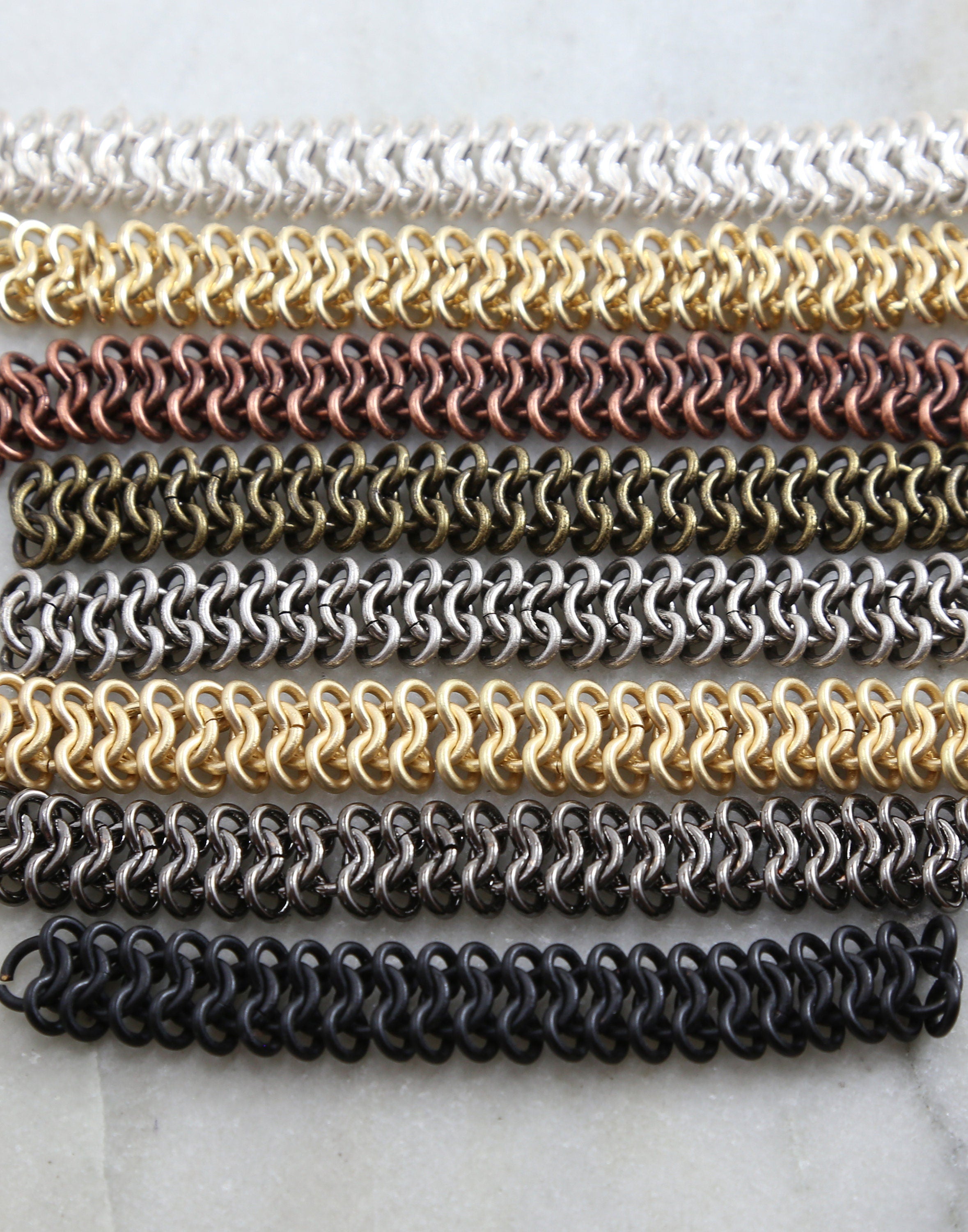 11mmx6.5mm Brass Plated Thick Sturdy Figure 8 Circle Chain – Sold by the Foot