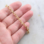 5mmx3.25mm Brass Gold or Silver Plated Thick Rectangular – Sold by the Foot