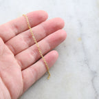 Brass Delicate Flat Round Link Cable Chain 2mm x 1.5mm in 7 – Sold by the Foot