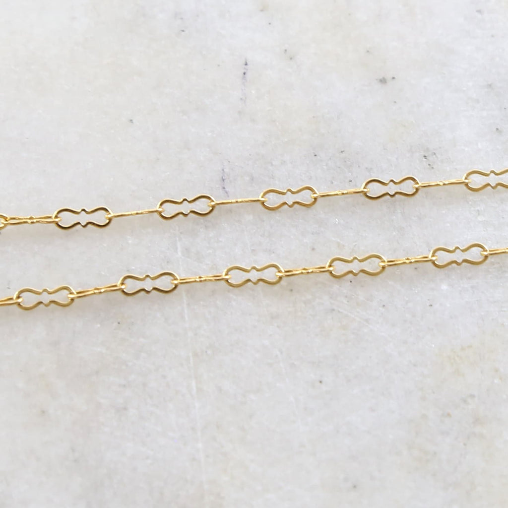 5mmx1.75mm 14K Gold Filled Ultra Delicate Figure 8 Kringle – Sold by the Foot