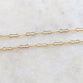 5mmx1.75mm 14K Gold Filled Ultra Delicate Figure 8 Kringle – Sold by the Foot
