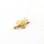 Sterling Silver or Vermeil Small Sea Turtle Charm Ocean Summer Vacation Animal