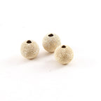 14K Gold Filled 8mm Stardust Bead Shiny Sparkle Seamless Round Spacer (3pc)