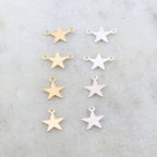 Sterling Silver or 14K Gold Filled Choose Your Star or Delicate (4pc)