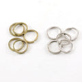 Pewter Thick Split Ring Open Circle 15mm Metal Connector Ring (5pc)