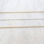 Gold Plated or Brass 3 Ft Tiny Delicate 1.5mm Shiny Gold – Sold by the Foot