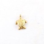 Sterling Silver or Vermeil Small Sea Turtle Charm Ocean Summer Vacation Animal – Antique Silver