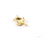 Sterling Silver or Vermeil Small Sea Turtle Charm Ocean Summer Vacation Animal – Antique Silver