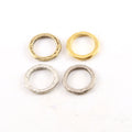 Pewter Medium 15mm Metal Raw Open Circle Connector Ring Charm (2pc)