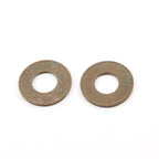 20mm Brass Patina India Coin 1945 Symbol Pendant Coin Medallion (2pc)
