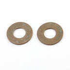 20mm Brass Patina India Coin 1945 Symbol Pendant Coin Medallion (2pc)