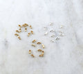 Base Metal Shiny Gold Shiny Silver or Matte Gold Ball Chain (10pc)