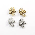 21mmx15mm Pewter Small Dragon Charms Fantasy Medieval Magic Mystical (2pc)