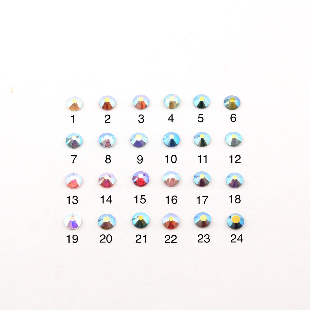 Size 20 SS =4.6mm-4.8mm Swarovski Crystal Aurora (144pc)