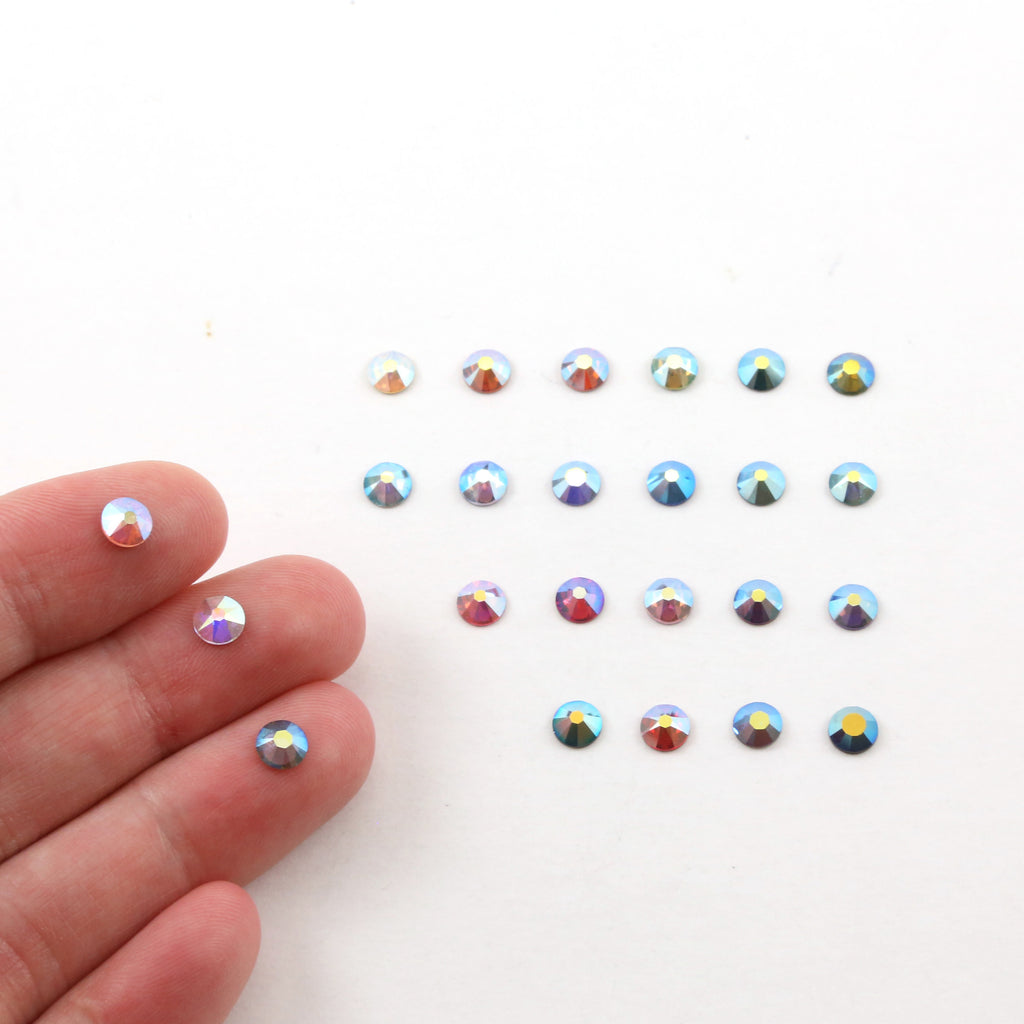Size 20 SS =4.6mm-4.8mm Swarovski Crystal Aurora (144pc)