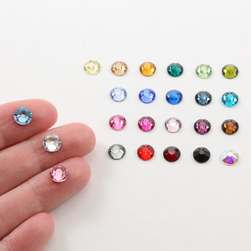 Size 30SS=6.32mm-6.5mm Swarovski Crystal Flat Back (144pc)