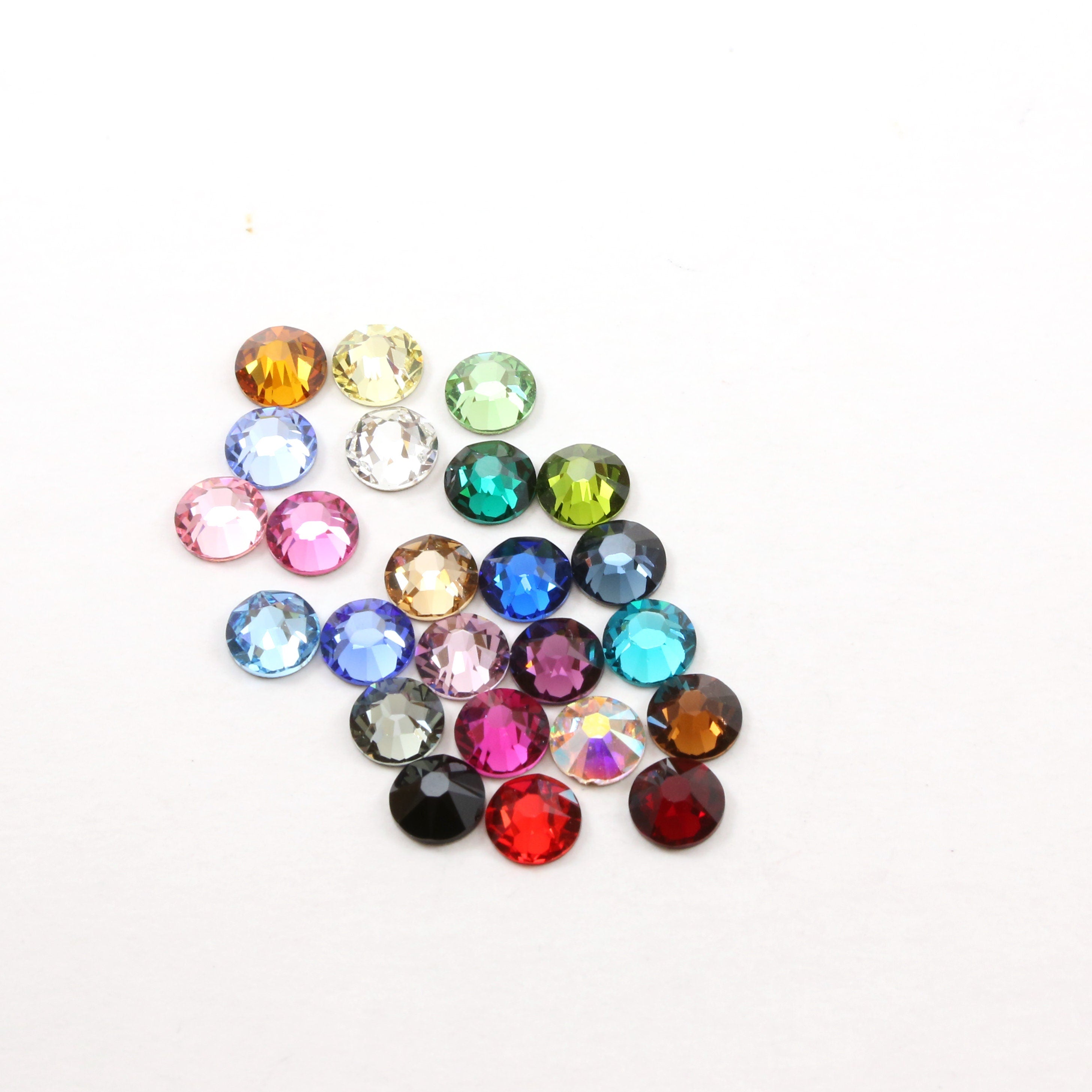 Size 34SS=7.7mm-7.27mm Swarovski Crystal Flat Back (144pc)